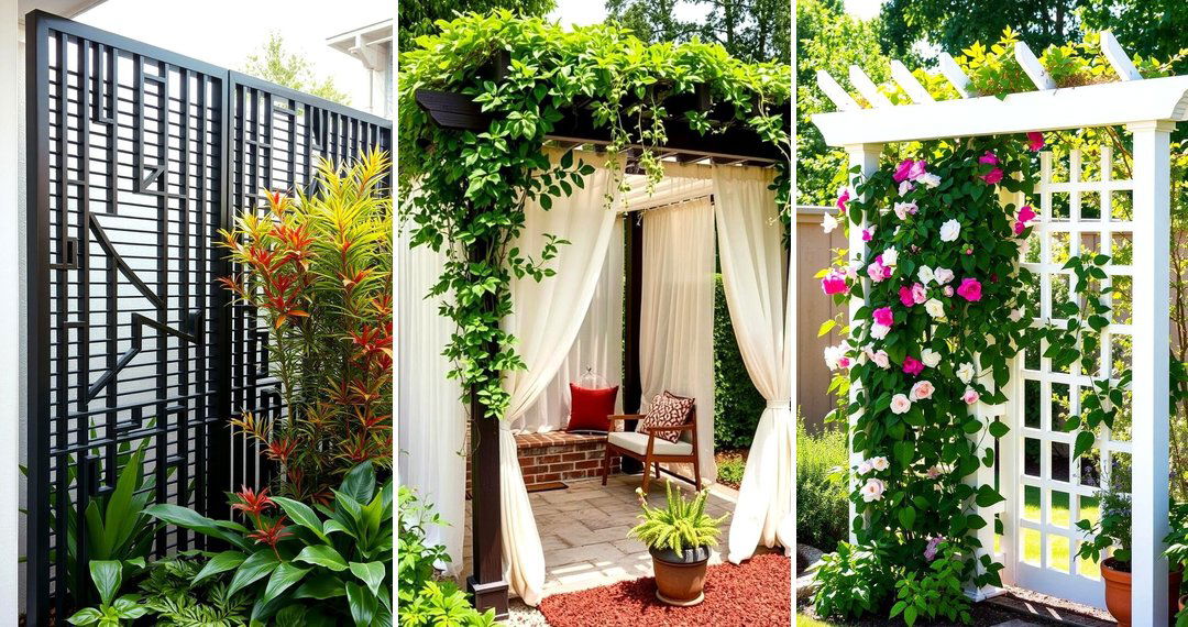 24 Garden Screening Ideas for Private Outdoor Living Spaces