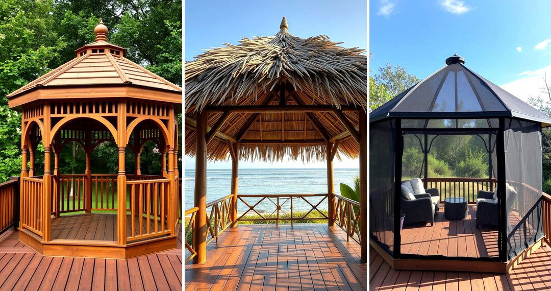 24 Gazebo on Deck Ideas