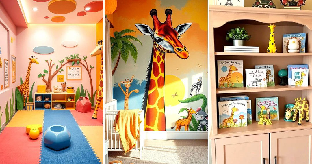 24 Giraffe Nursery Ideas for a Playful & Safari-Inspired Baby Room