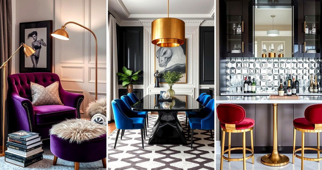 24 Glam Interior Design Ideas for Luxurious & Opulent Home Decor