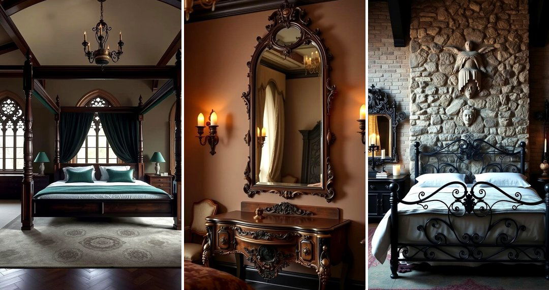 24 Gothic Bedroom Ideas for Dramatic, Darkly Elegant Designs