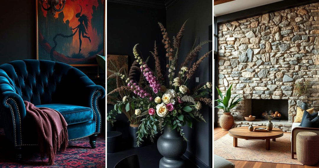 24 Gothic Boho Decor Ideas for Moody Eclectic Interiors