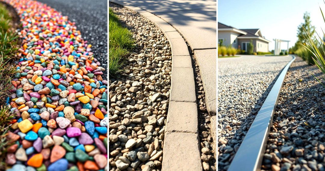 24 Gravel Driveway Edging Ideas for a Polished Look