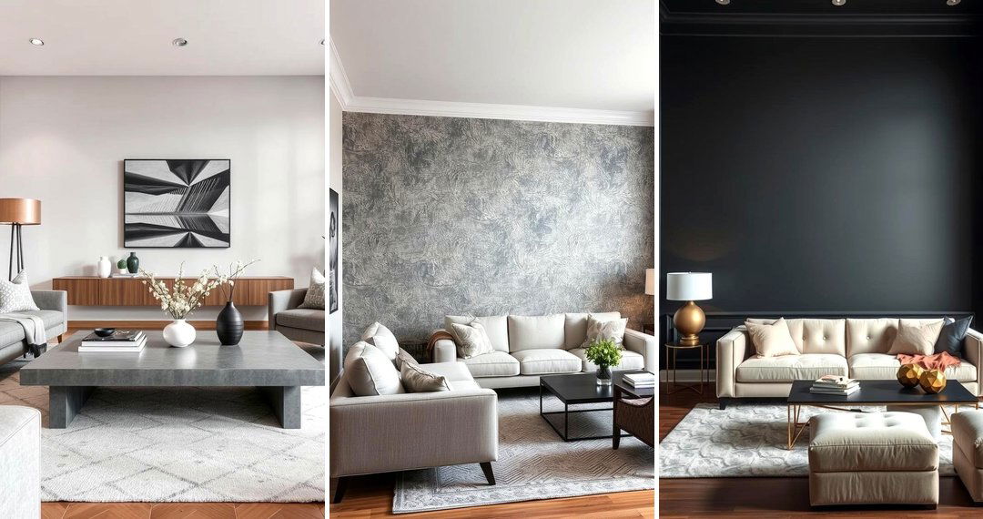 24 Gray Living Room Ideas