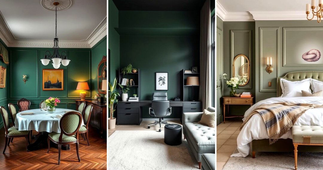 24 Green Accent Wall Ideas: Bold & Natural Design Inspo