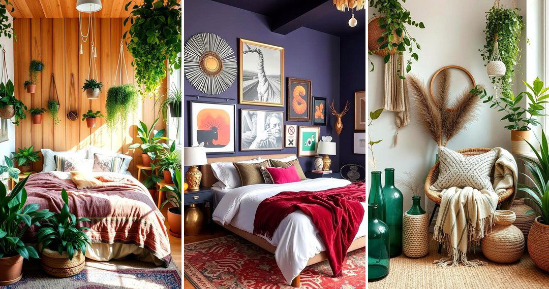 24 Green Boho Bedroom Ideas for Nature-Inspired Retreats
