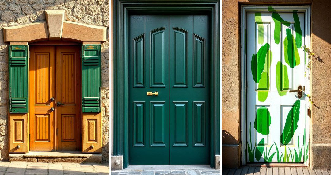 24 Green Front Door Ideas