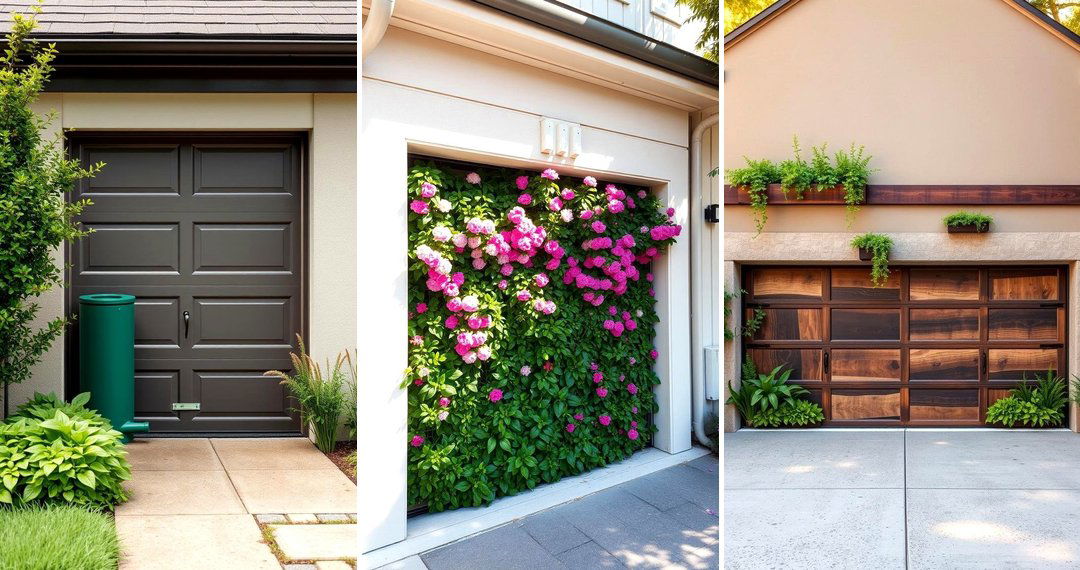 24 Green Garage Door Ideas