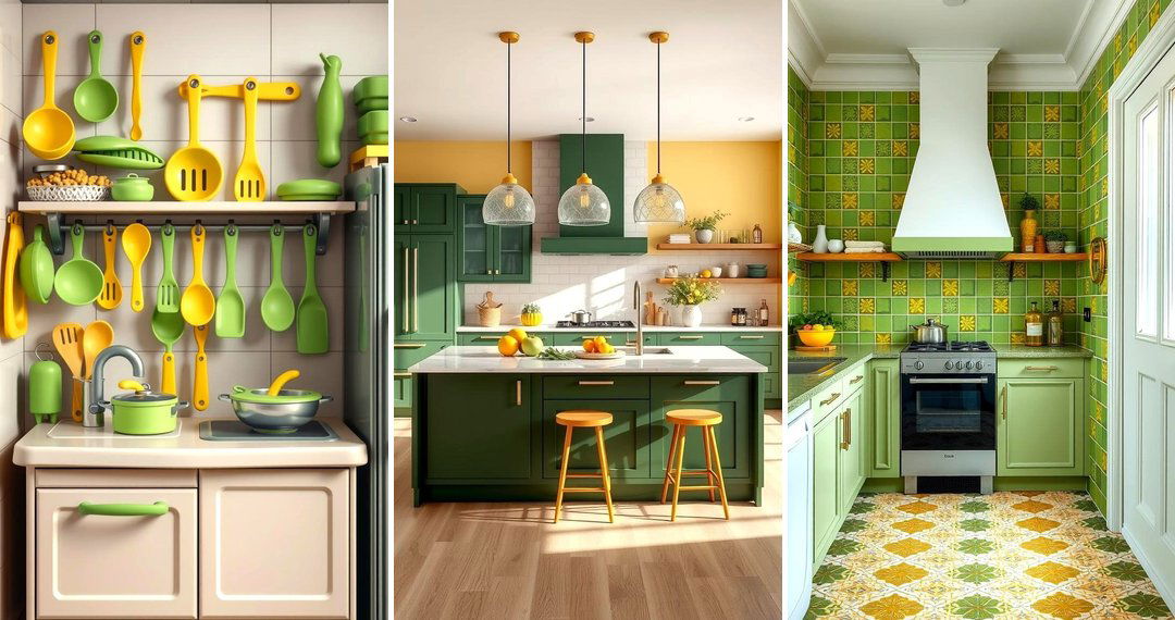 24 Green & Yellow Kitchen Ideas for Vibrant Spaces