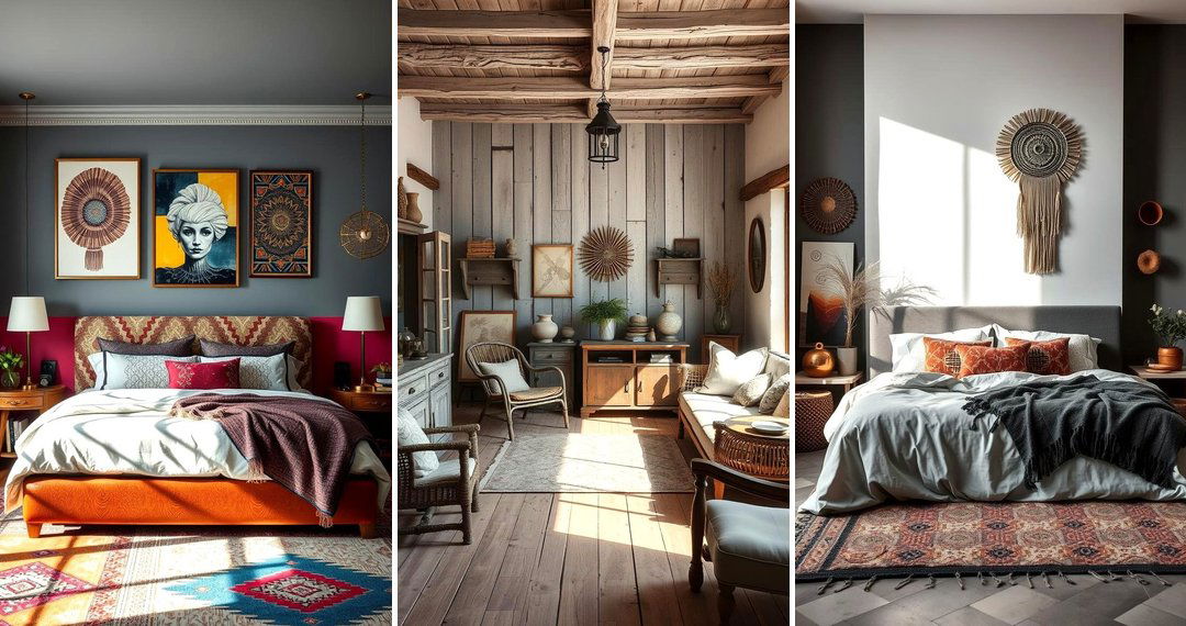 24 Grey Boho Bedroom Ideas for Earthy Relaxed Vibes