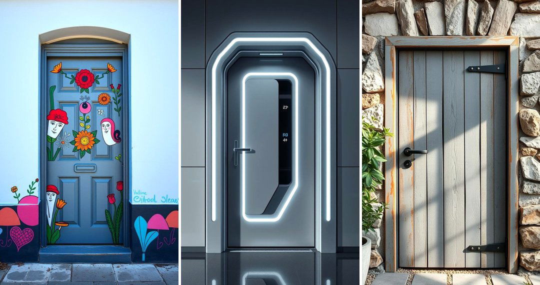 24 Grey Front Door Ideas for Modern Homes & Timeless Appeal