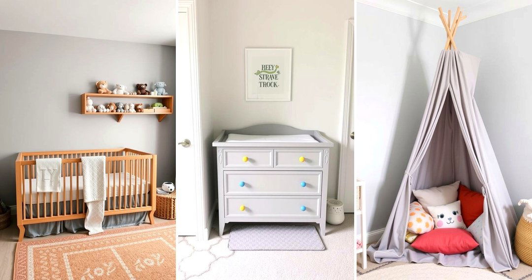24 Serene Grey Nursery Ideas for a Calming Kids Room