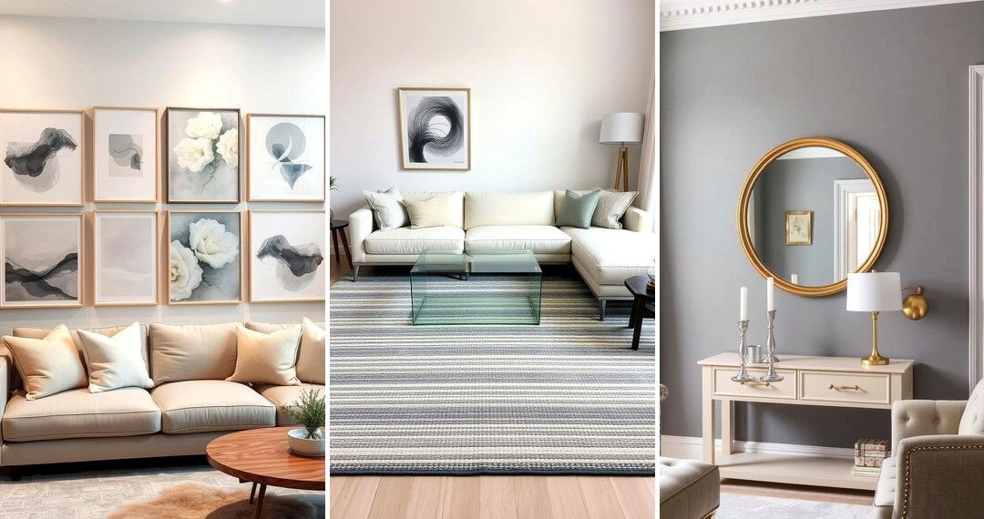 24 Grey & Cream Living Room Ideas: Timeless Elegance & Neutral Palettes