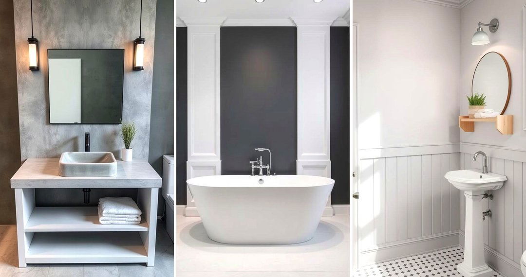 24 Grey and White Bathroom Ideas