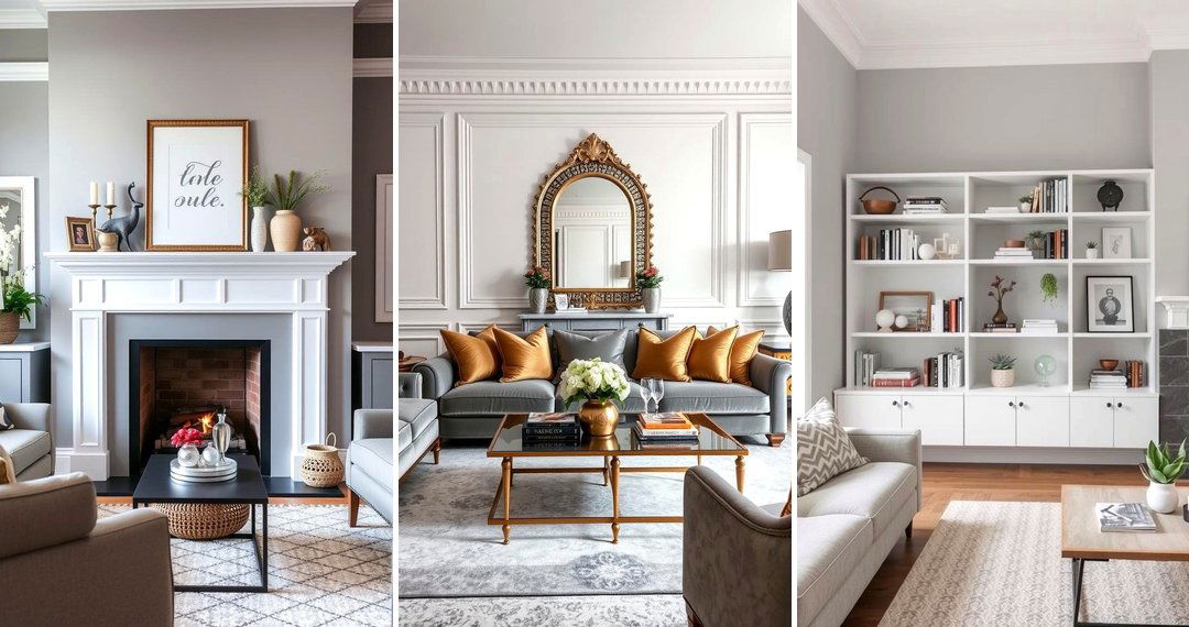 24 Grey and White Living Room Ideas