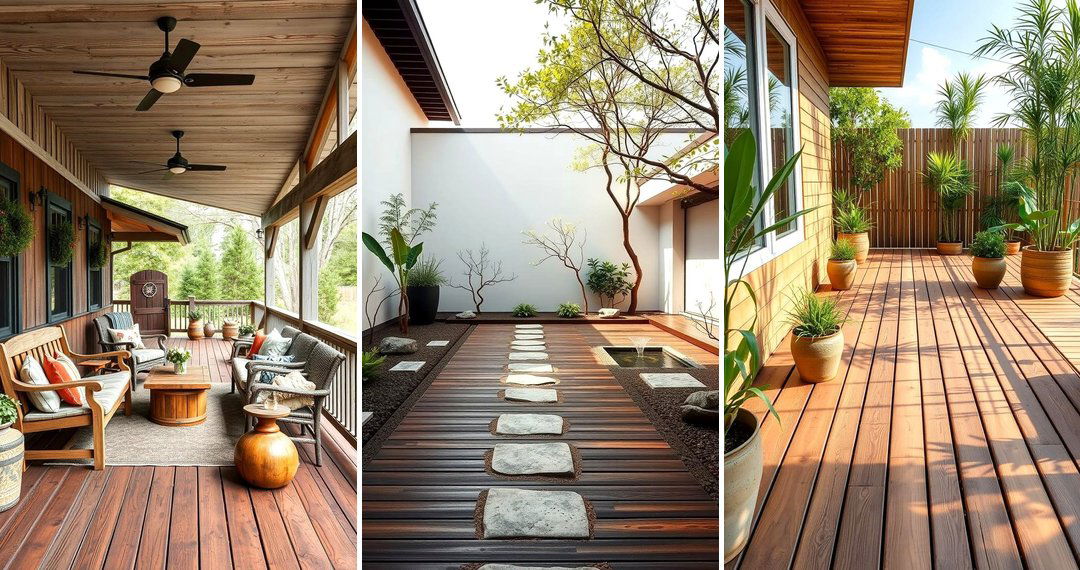 24 Ground Level Deck Ideas