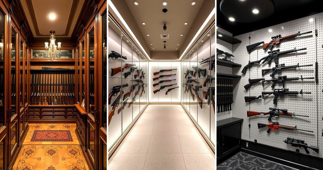 24 Gun Room Ideas for Secure and Stylish Firearm Storage