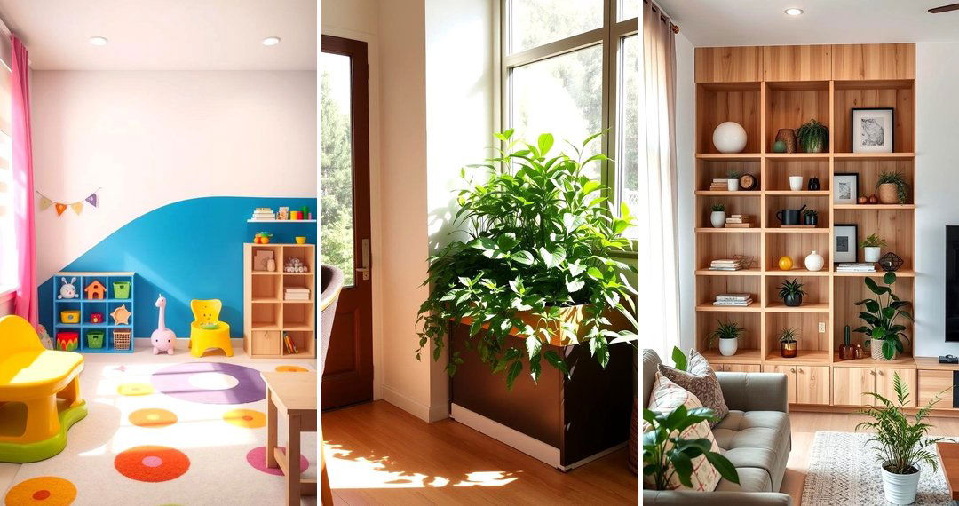 24 Half Wall Ideas to Define Spaces with Modern Style