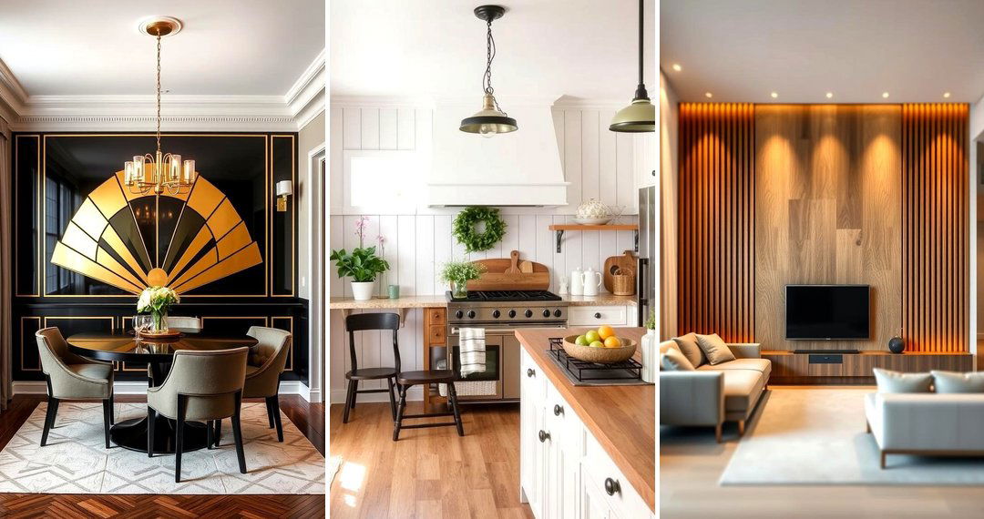 24 Modern Half Wall Paneling Ideas to Elevate Your Interior Design