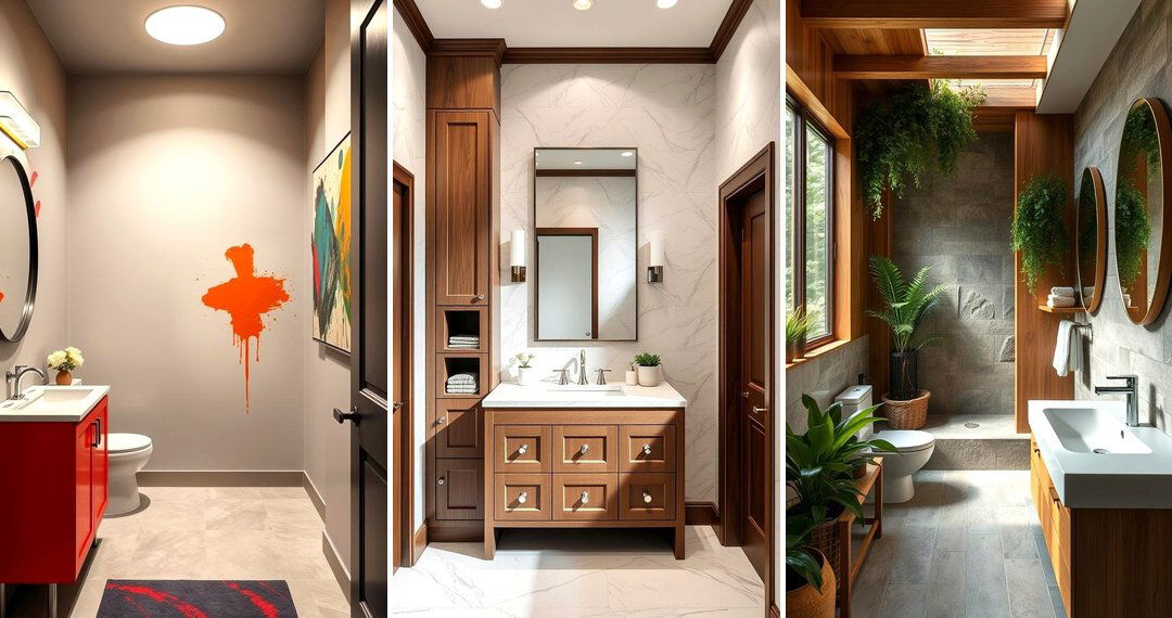 24 Hall Bathroom Ideas
