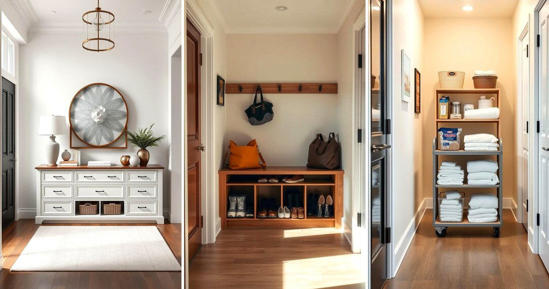 24 Hallway Storage Ideas
