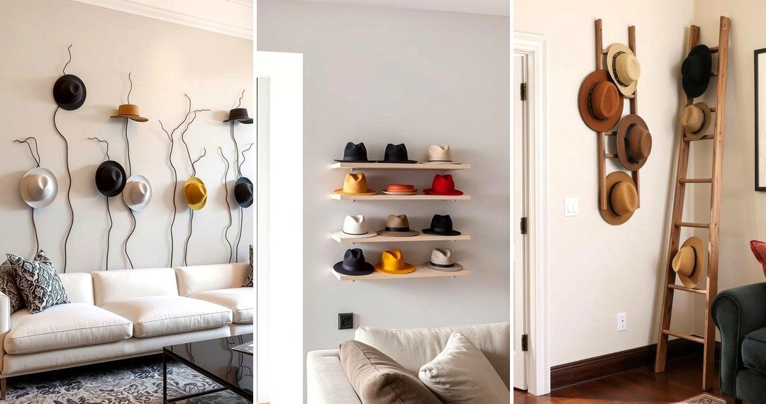 24 Creative Hat Rack Ideas for Stylish Entryway Organization