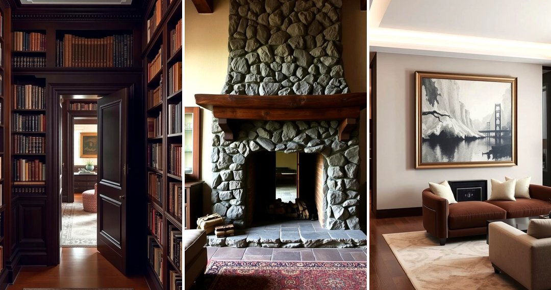 24 Hidden Door Ideas for Secret Spaces & Storage