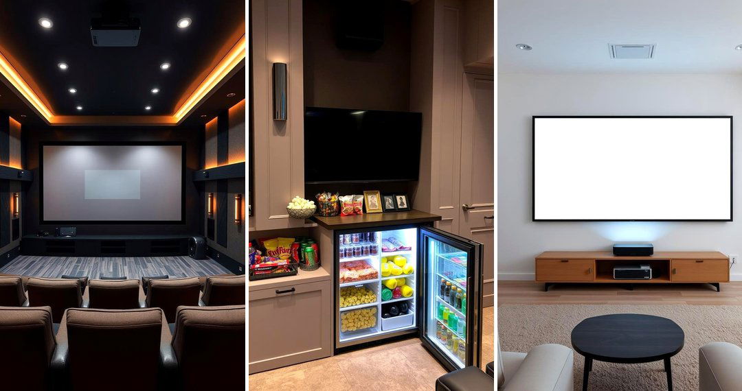 24 Home Theater Ideas