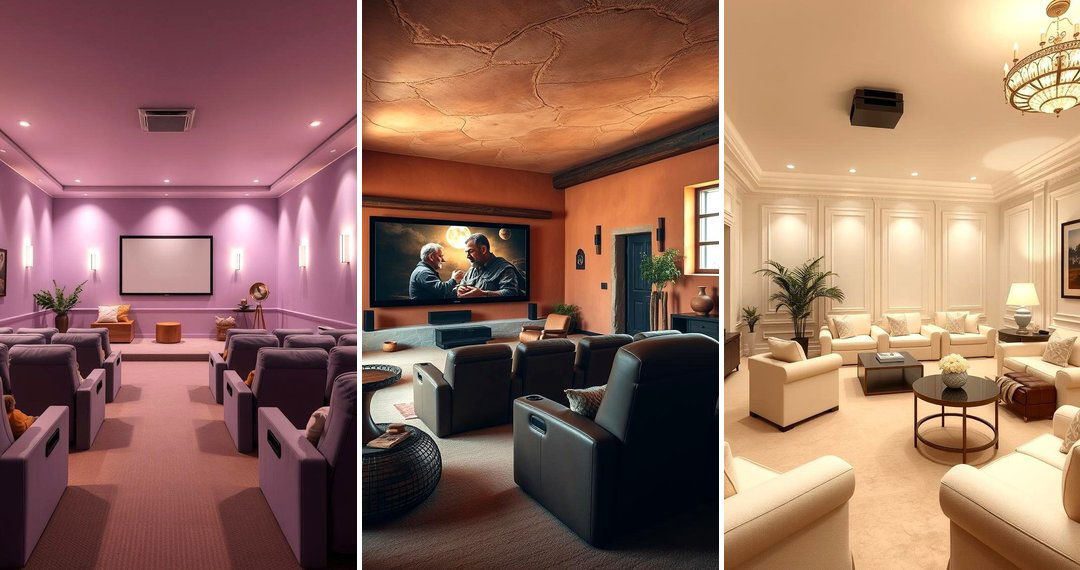 24 Home Theater Paint Colors for Cinematic Ambiance