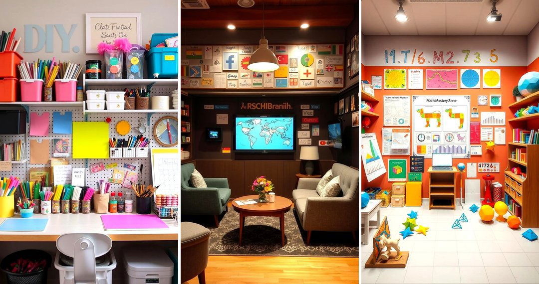 24 Homeschool Room Ideas for Organized Learning