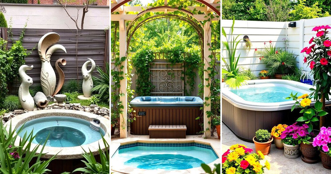 24 Hot Tub Landscaping Ideas for a Private Oasis Retreat