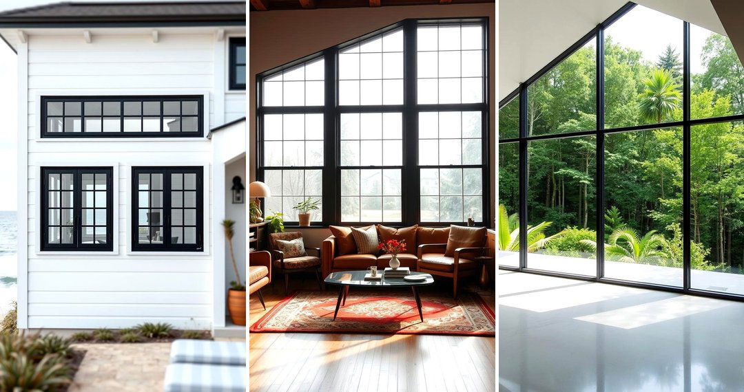 24 Modern Houses With Black Windows Design Inspiration