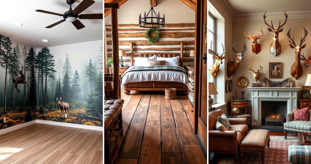 24 Hunting Bedroom Ideas: Rustic Lodge-Inspired Decor