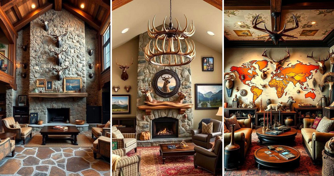 24 Hunting Trophy Room Ideas for Rustic Home Decor