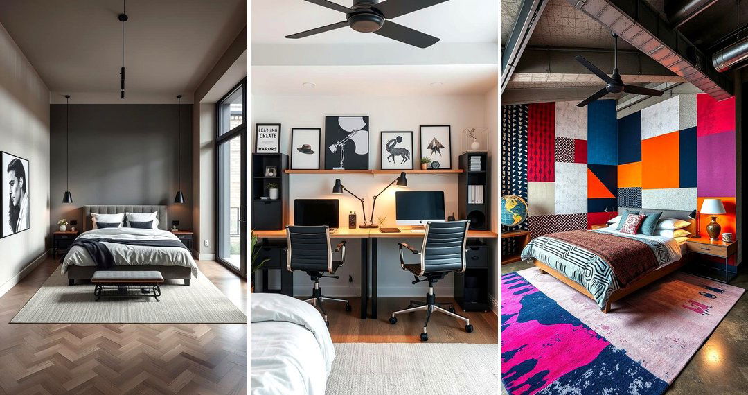 24 Industrial Bedroom Ideas
