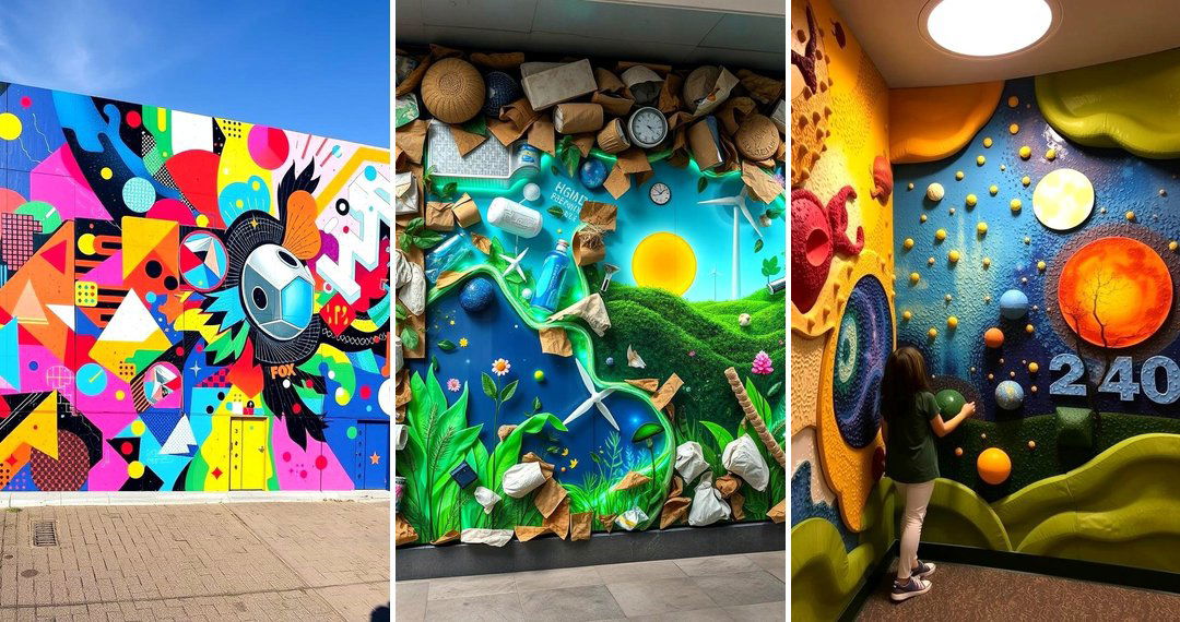 24 Interactive Mural Ideas for Dynamic Home Art Spaces