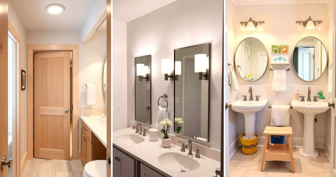 24 Jack and Jill Bathroom Layout Solutions