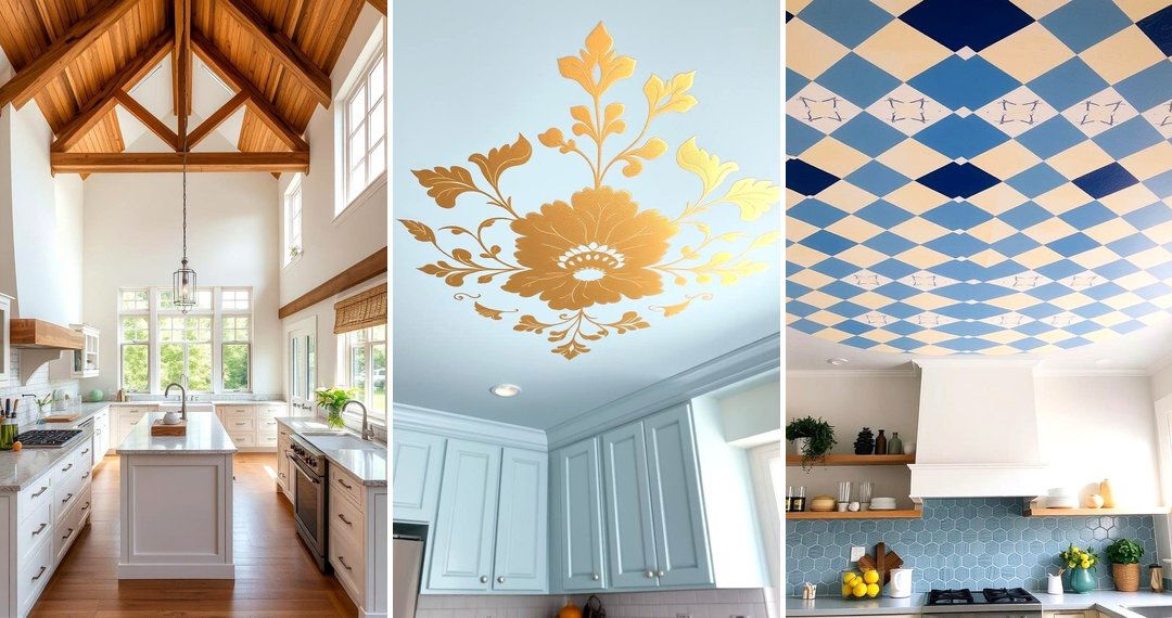 24 Kitchen Ceiling Ideas