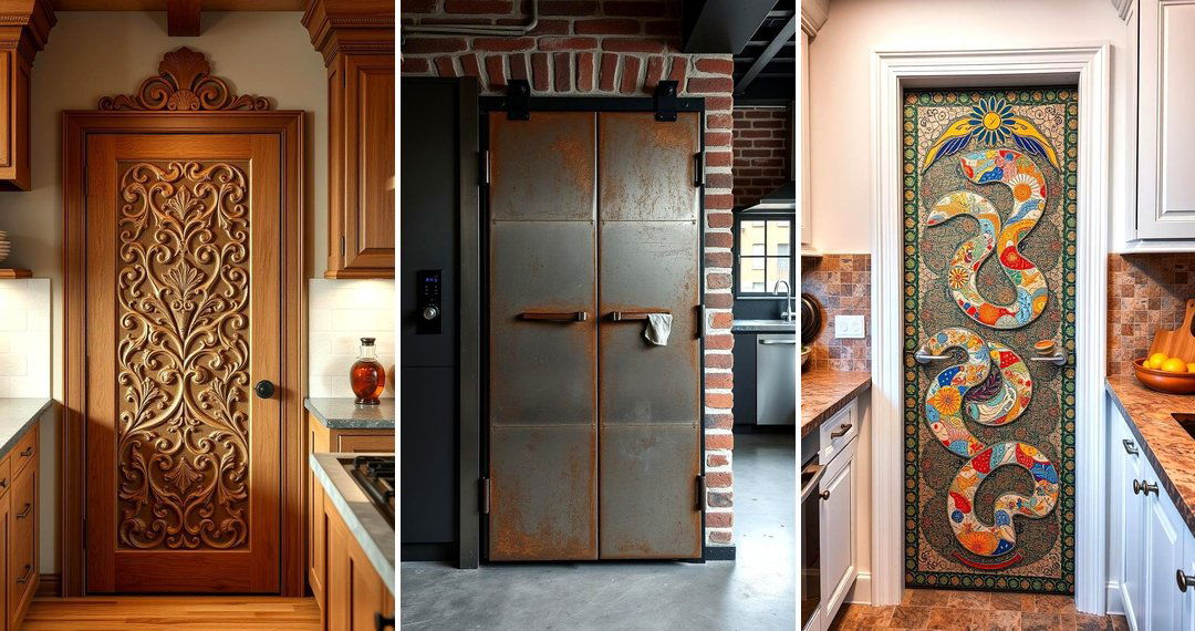 24 Kitchen Door Design Ideas