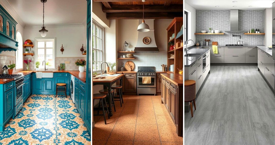 24 Kitchen Floor Tile Ideas