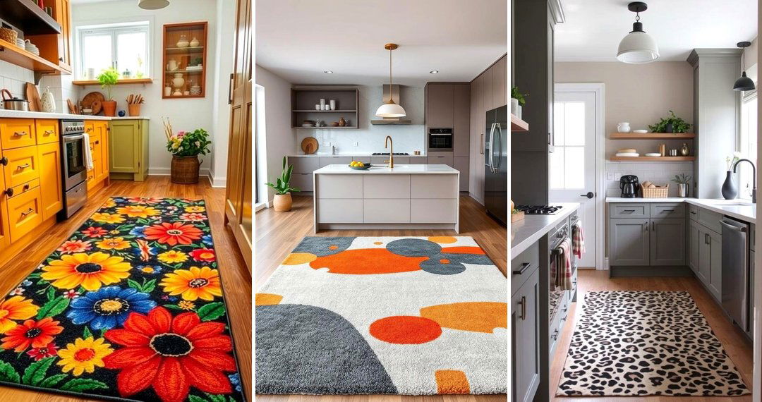 24 Stylish Kitchen Rug Options for Comfort and Design