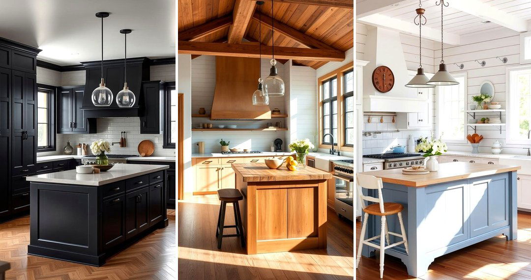 24 Kitchen Shiplap Ideas With Kitchen Island Ideas