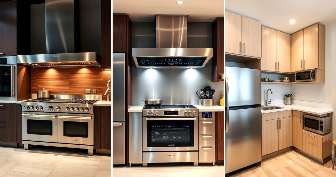 24 Modern Kitchens Featuring Stainless Steel Appliances