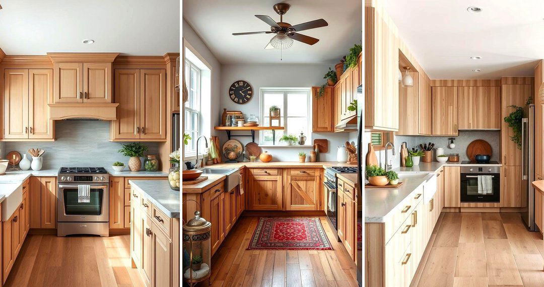 24 Light Wood Cabinet Kitchen Designs for Warm, Inviting Spaces