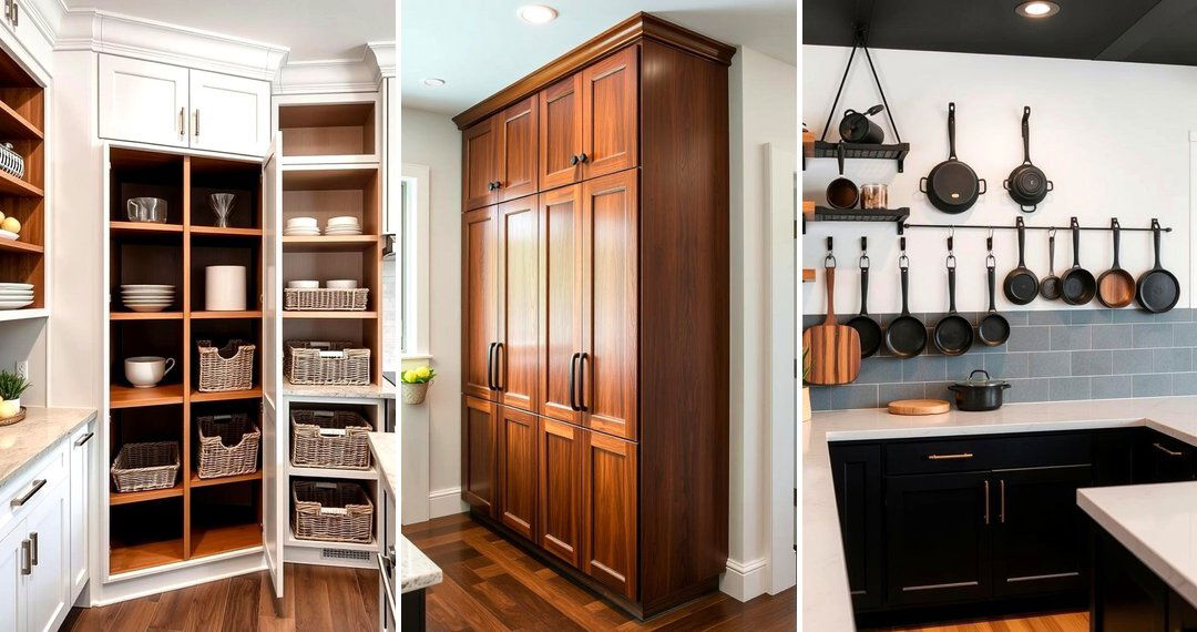 24 Kitchen Designs Without Upper Cabinets: Airy Modern Style