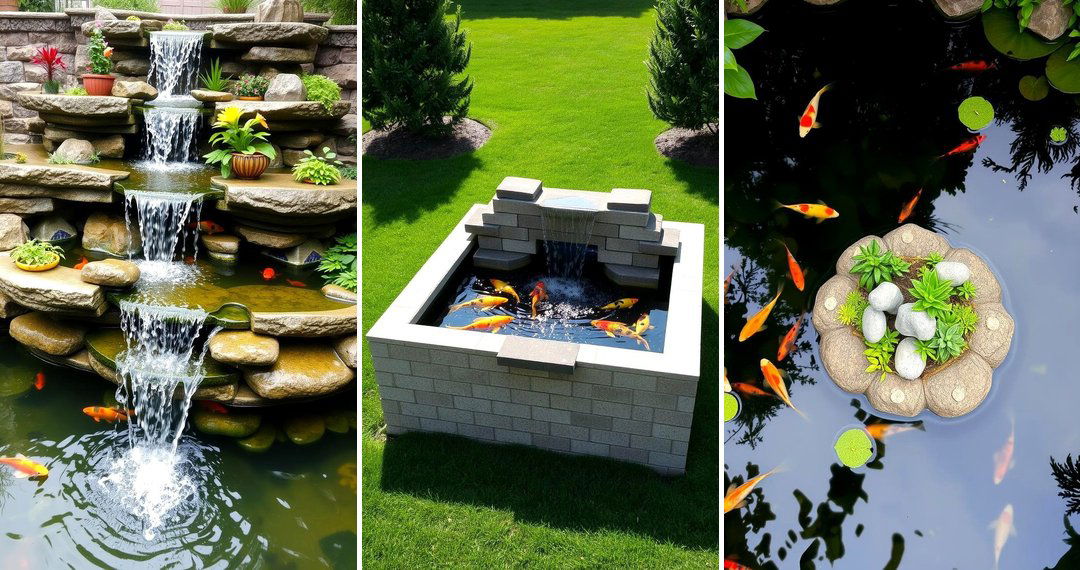 24 Koi Pond Ideas: Serene Water Garden Designs
