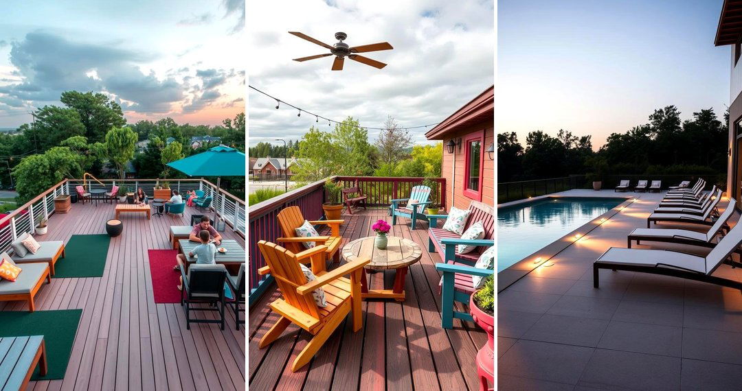 24 Spacious Large Deck Design Ideas for Outdoor Entertainment