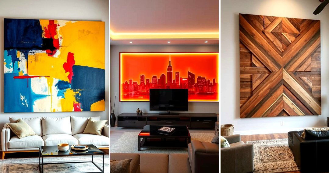 24 Large Wall Decor Ideas: Statement-Making Designs