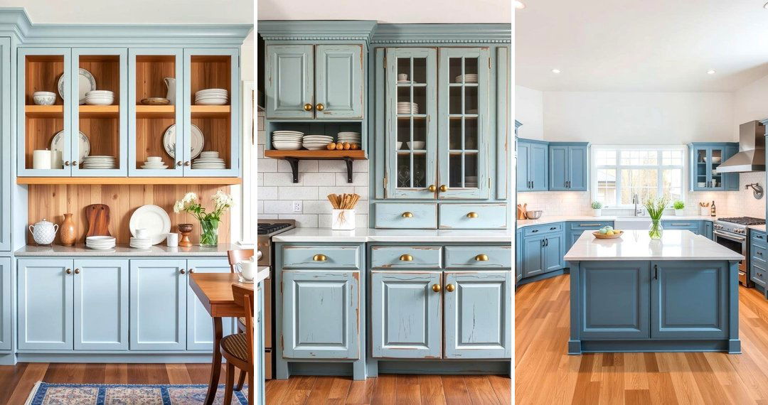 24 Light Blue Kitchen Cabinets Ideas