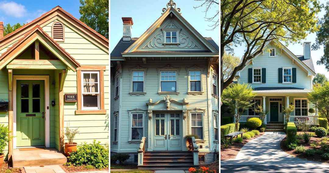 24 Light Green House Exterior Ideas for Charming Curb Appeal